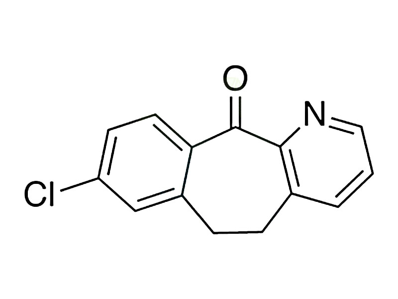 氯雷他定EP杂质B,8-Chloro-5,6-dihydro-11H-benzo[5,6]cyclohepta[1,2-b]pyridin-11-one
