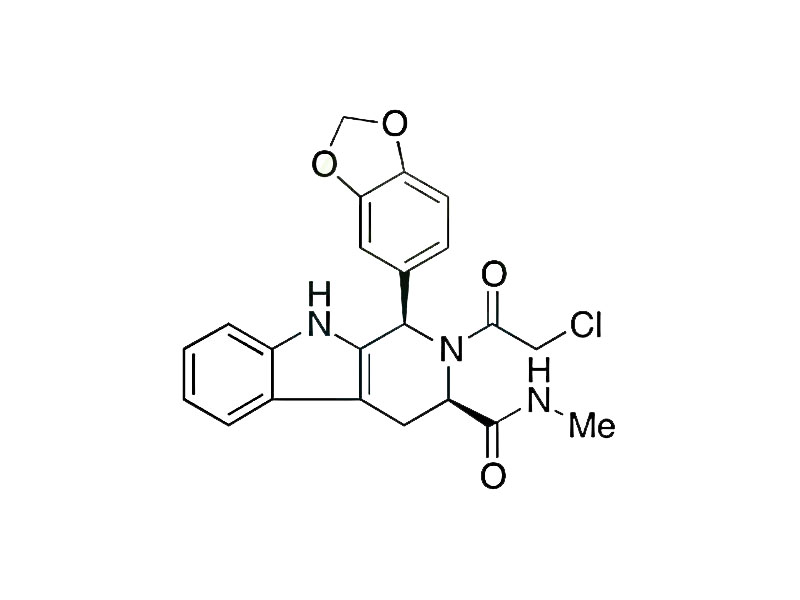 他拉達非雜質(zhì),(1R,3R)-1-(1,3-Benzodioxol-5-yl)-2-(2-chloroacetyl)-2,3,4,9-tetrahydro-N-methyl-1H-pyrido[3,4-b]indole-3-carboxamide