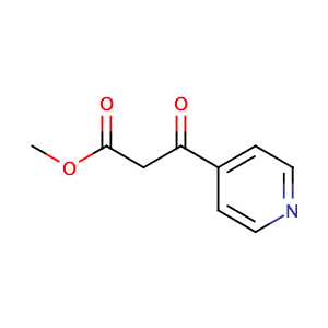 3-氧代-3-(吡啶-4-基)丙酸甲酯,Methyl 3-oxo-3-(pyridin-4-yl)propanoate