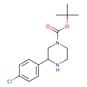 3-(4-氯苯基)哌嗪-1-甲酸叔丁酯,tert-Butyl 3-(4-chlorophenyl)piperazine-1-carboxylate