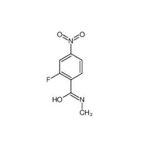 N-甲基-2-氟-4-硝基苯甲酰胺,2-FLUORO-N-METHYL-4-NITROBENZAMIDE