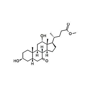 3α，12α-二羟基，7酮基-5β-胆烷酸甲酯