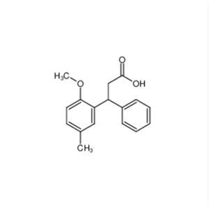 3-(2-甲氧基-5-甲基苯基)-3-苯基丙酸,3-(2-Methoxy-5-methylphenyl)-3-phenylpropanoic acid
