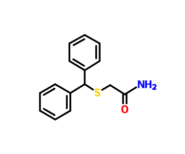 二苯甲巯基乙酰胺,2-[(Diphenylmethyl)thio]acetamide
