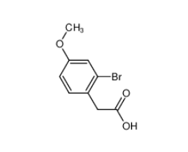 2-溴-4-甲氧基苯乙酸,2-Bromo-4-methoxyphenylacetic acid