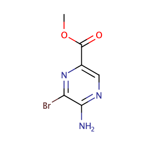 5-氨基-6-溴吡嗪-2-羧酸甲酯,Methyl 5-amino-6-bromopyrazine-2-carboxylate