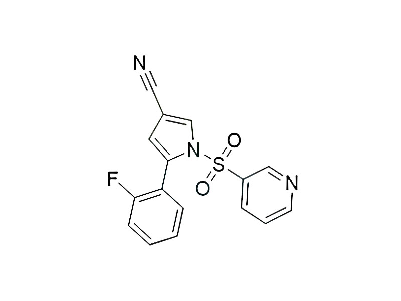 沃诺拉赞杂质14,5-(2-Fluorophenyl)-1-(3-pyridinylsulfonyl)-1H-pyrrole-3-carbonitrile
