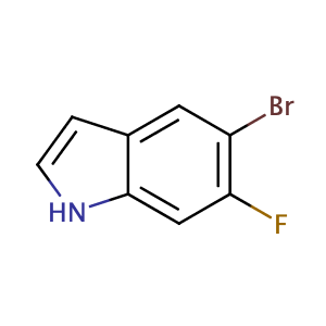 5-溴-6-氟-1H-吲哚,5-Bromo-6-fluoro-1H-indole