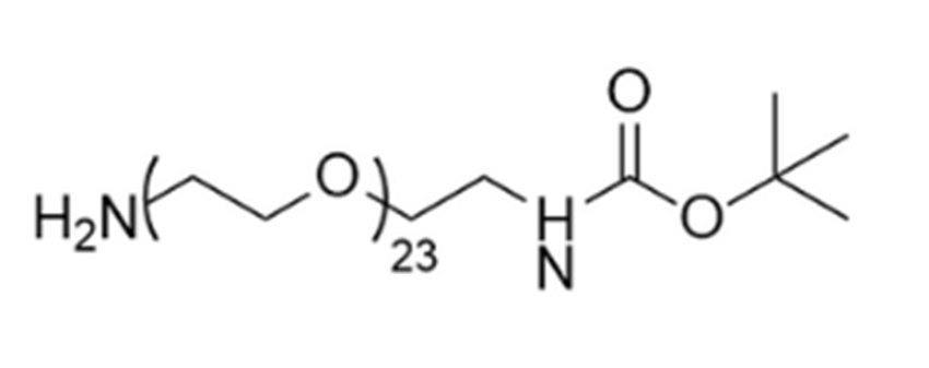 O-(2-氨乙基)-O`-[2-(BOC-氨)乙基]九縮十乙二醇,Boc-NH-PEG23-CH2CH2NH2