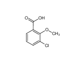 3-氯-2-甲氧基苯甲酸,3-chloro-2-methoxybenzoic acid