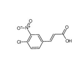 4-氯-3-硝基肉桂酸,4-Chloro-3-nitrocinnamic acid