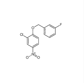 3-氯-4-(3-氟芐氧基)硝基苯,3-Chloro-4-(3-fluorobenzyloxy)nitrobenzene