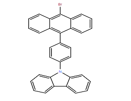9-（4-（10-溴代蒽-9-基）苯基）-9H咔唑,9-(4-(10-bromoanthracen-9-yl)phenyl)-9H-carbazole