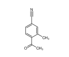 4-乙酰基-3-甲基苯腈,Benzonitrile, 4-acetyl-3-methyl- (9CI)