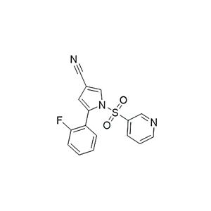 沃诺拉赞杂质14,5-(2-Fluorophenyl)-1-(3-pyridinylsulfonyl)-1H-pyrrole-3-carbonitrile