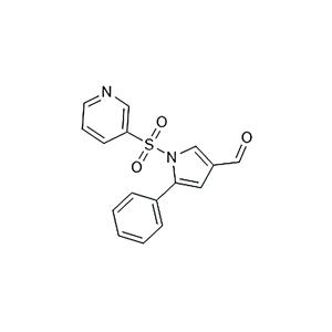 沃諾拉贊雜質(zhì)43,5-Phenyl-1-(pyridin-3-ylsulfonyl)-1H-pyrrole-3-carbaldehyde