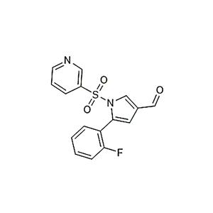 5-(2-氟苯基)-1-[(吡啶-3-基)磺酰基]-1H-吡咯-3-甲醛,3-Des-N-methylmethanamine Vonoprazan-3-carbaldehyde