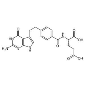 培美曲塞二钠盐,N-[4-[2-(2-Amino-4,7-dihydro-4-oxo-1H-pyrrolo[2,3-d]pyrimidin-5-yl)ethyl]benzoyl]-L-glutamic acid disodium salt