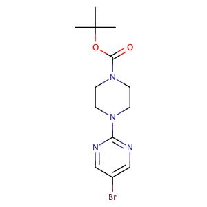 4-(5-溴嘧啶-2-基)哌嗪-1-甲酸叔丁酯,tert-Butyl 4-(5-bromopyrimidin-2-yl)piperazine-1-carboxylate