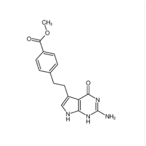 4-[2-(2-氨基-4,7-二氢-4-氧-1H-吡咯[2,3-d]嘧啶-5-基)乙基]苯甲酸甲酯,4-[2-(2-Amino-4,7-dihydro-4-oxo-1H-pyrrolo[2,3-d]pyrimidin-5-yl)ethyl]benzoic acid methyl ester