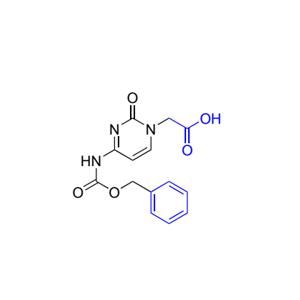 N-CBZ胞嘧啶乙酸,2-(4-{[(benzyloxy)carbonyl]amino}-2-oxo-1,2-dihydropyrimidin-1-yl)acetic acid