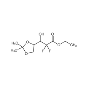 (3R,S)-2,2-二氟-3-羟基-(2,2-二甲基二氧环戊-4-基)丙酸乙酯,Ethyl (3R,S)-2,2-difluoro-3-hydroxy-3-(2,2-dimethyldioxolan-4-yl)propionate