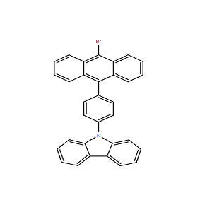 9-（4-（10-溴代蒽-9-基）苯基）-9H咔唑