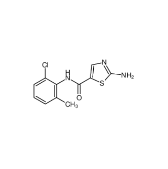 2-氨基-N-(2-氯-6-甲基苯基)噻唑-5-甲酰胺,2-Amino-N-(2-chloro-6-methylphenyl)thiazole-5-carboxamide