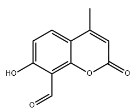 8-甲酰基-7-羟基-4-甲基香豆素,7-hydroxy-4-Methyl-2-oxo-2H-1-Benzopyran-8-carboxaldehyde