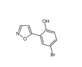 4-溴-2-(5-異惡唑基)苯酚,4-BROMO-2-(5-ISOXAZOLYL)PHENOL