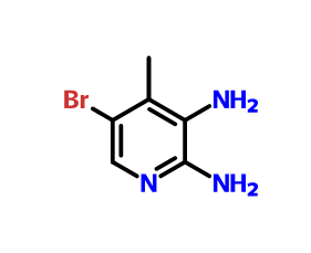 2,3-二氨基-5-溴-4-甲基吡啶,5-BROMO-4-METHYL-PYRIDINE-2,3-DIAMINE