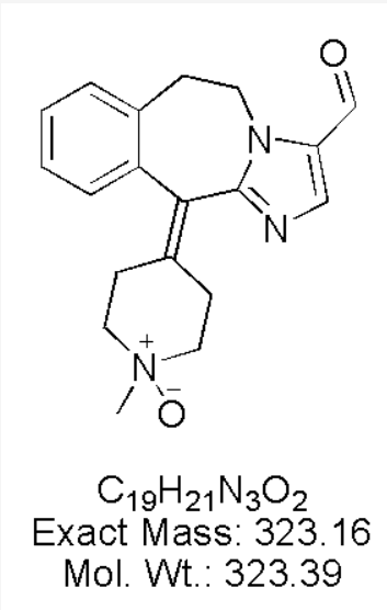 阿卡他定杂质3,Alcaftadine N-Oxide