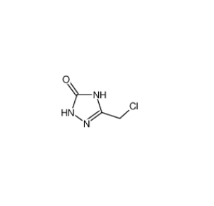 5 -氯甲基-2,4 -二氢[ 1,2,4 ]三唑-3 -酮,5-CHLOROMETHYL-2,4-DIHYDRO-[1,2,4]TRIAZOL-3-ONE