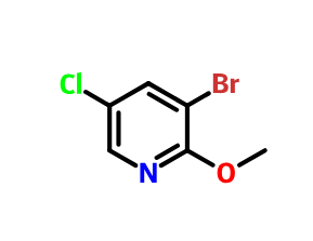 2-甲氧基-3-溴-5-氯吡啶,3-BROMO-5-CHLORO-2-METHOXY-PYRIDINE