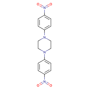 1,4-双(4-硝基苯基)哌嗪,1,4-bis(4-nitrophenyl)piperazine