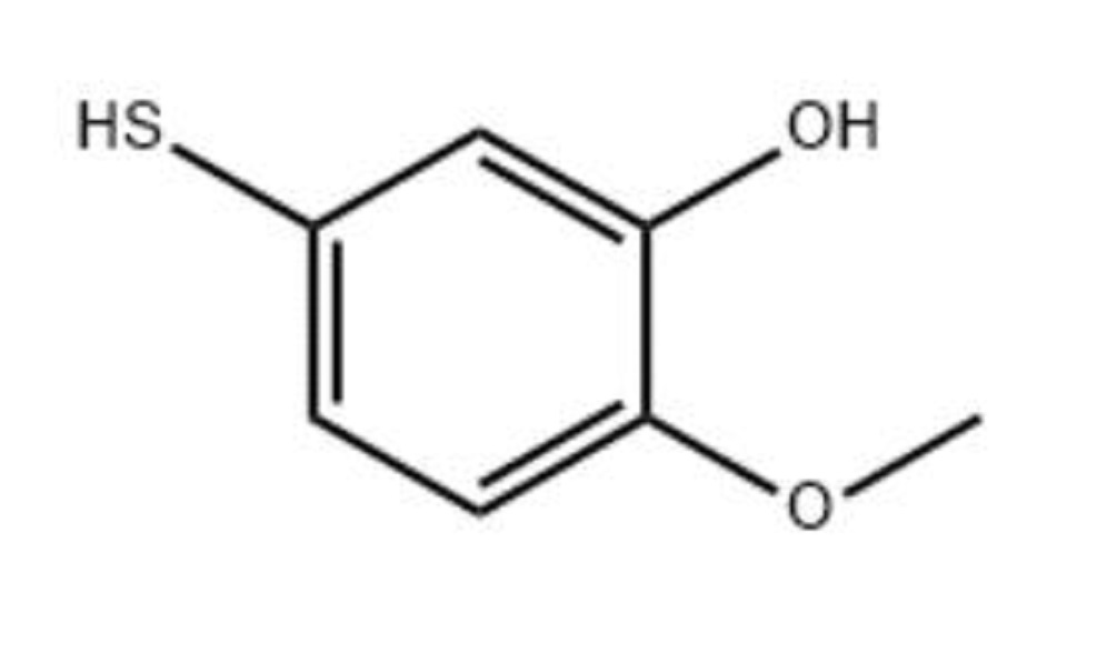 2-甲氧基-5-巯基苯酚,2-methoxy-5-thiophenol
