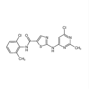 N-(2-氯-6-甲基苯基)-2-[(6-氯-2-甲基-4-嘧啶基)氨基]-5-噻唑甲酰胺,N-(2-Chloro-6-methylphenyl)-2-[(6-chloro-2-methyl-4-pyrimidinyl)amino]-5-thiazolecarboxamide
