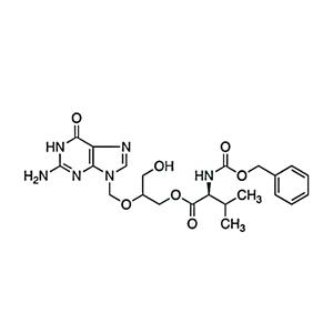 CBZ-缬更昔洛韦,N-Carbobenzyloxy-L-valinyl-ganciclovir