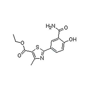 2-（3-氨甲酰基-4-羥基）苯基-4-甲基噻唑-5-甲酸乙酯