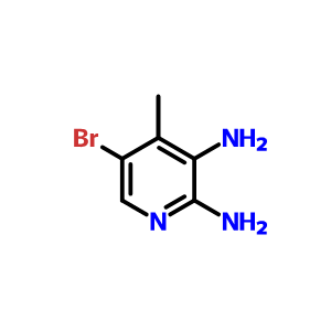 2,3-二氨基-5-溴-4-甲基吡啶,5-BROMO-4-METHYL-PYRIDINE-2,3-DIAMINE