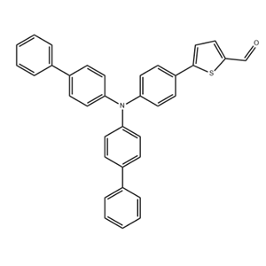 5-(4-(二([1,1'-联苯]-4-基)胺)苯基)噻吩-2-甲醛