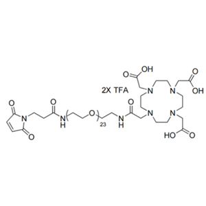DOTA-tris(acid)-amido-dPEG23-Maleimide