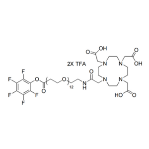 DOTA-tris(acid)-amido-dPEG12-TFP ester