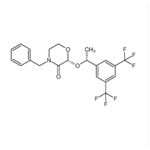 (2R)-4-苄基-2-[(1R)-1-[3,5-双(三氟甲基)苯基]乙氧基]吗啉-3-酮,(2R)-4-BENZYL-2-{(1R)-1-[3,5-BIS(TRIFLUOROMETHYL)PHENYL]ETHOXY}MORPHOLIN-3-ONE