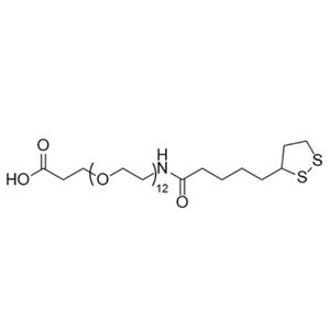 硫辛酰氨基-PEG12-羧酸