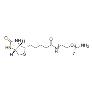 生物素-八聚乙二醇-氨基,Biotin-PEG7-NH2