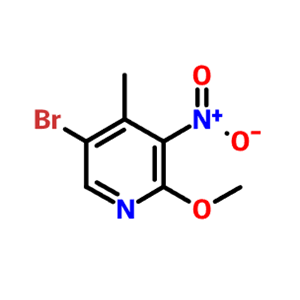 5-溴-2-甲氧基-4-甲基-3-硝基吡啶,5-Bromo-2-methoxy-4-methyl-3-nitropyridine