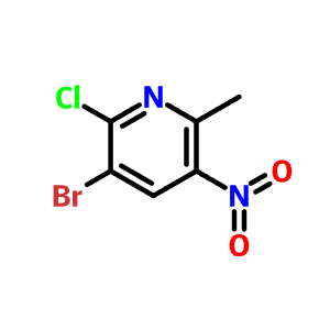 3-溴-2-氯-6-甲基-5-硝基吡啶,3-BROMO-2-CHLORO-5-NITRO-6-PICOLINE
