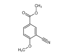 3-氰-4-甲氧基苯甲酸甲酯,METHYL 3-CYANO-4-METHOXYBENZOATE