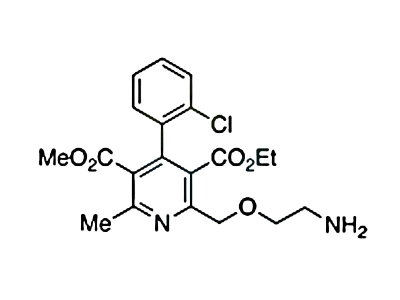 氨氯地平结构图片